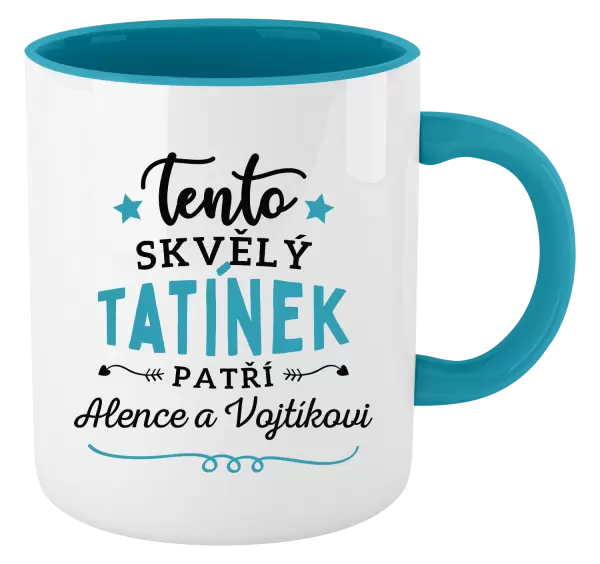 Hrnek Tento skvělý tatínek patří
