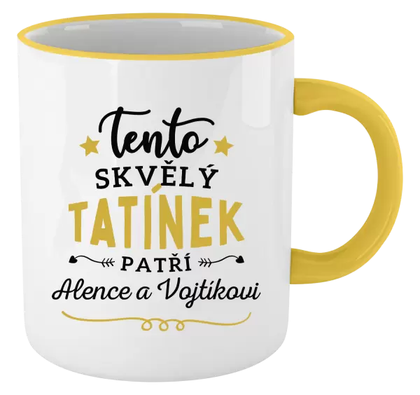 Hrnek Tento skvělý tatínek patří