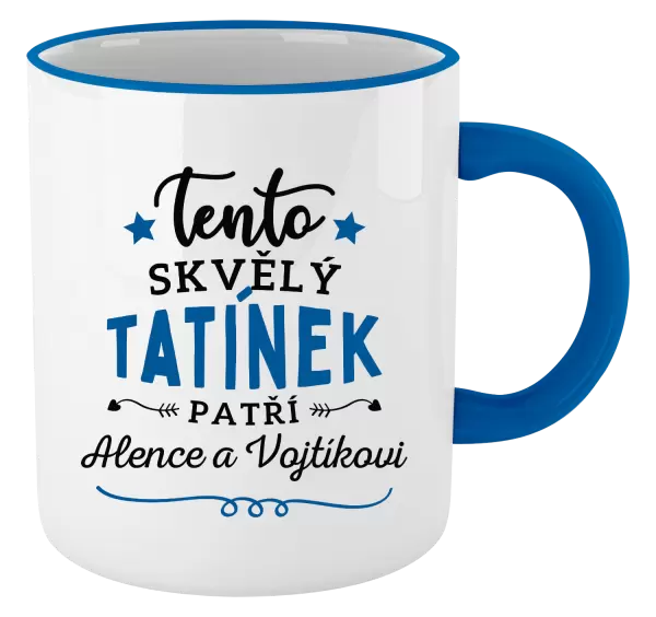 Hrnek Tento skvělý tatínek patří