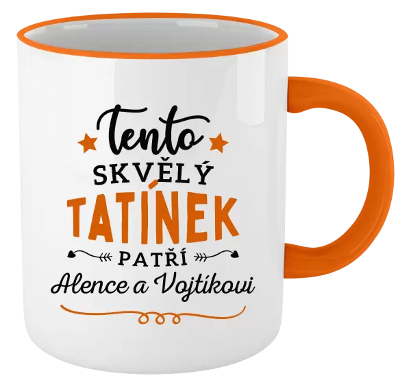 Hrnek Tento skvělý tatínek patří