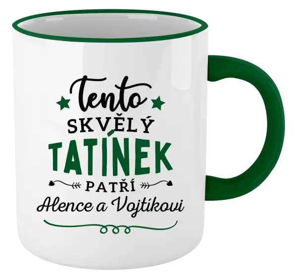 Hrnek Tento skvělý tatínek patří