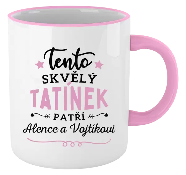 Hrnek Tento skvělý tatínek patří