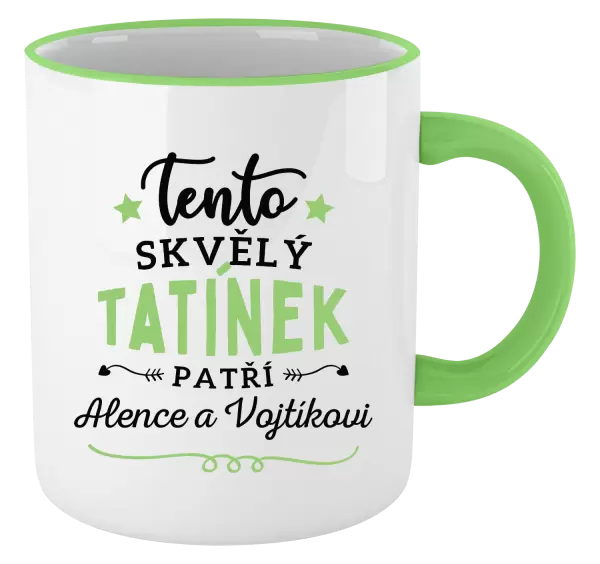 Hrnek Tento skvělý tatínek patří