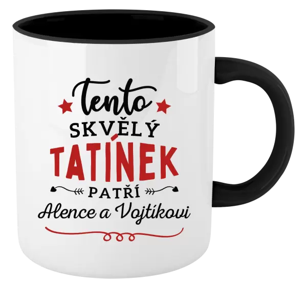 Hrnek Tento skvělý tatínek patří