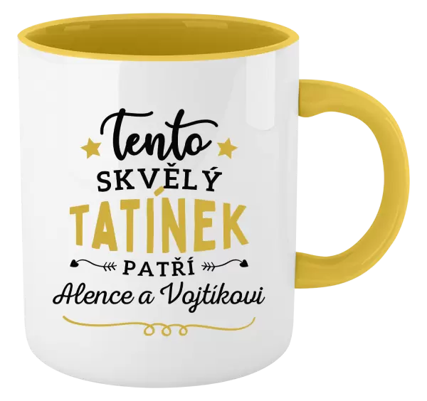 Hrnek Tento skvělý tatínek patří