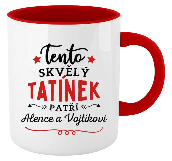 Hrnek Tento skvělý tatínek patří