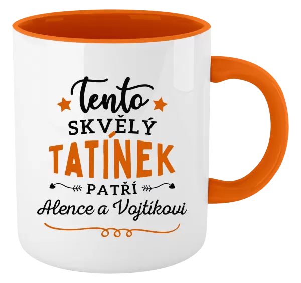 Hrnek Tento skvělý tatínek patří