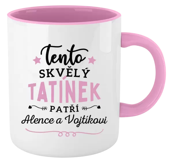 Hrnek Tento skvělý tatínek patří