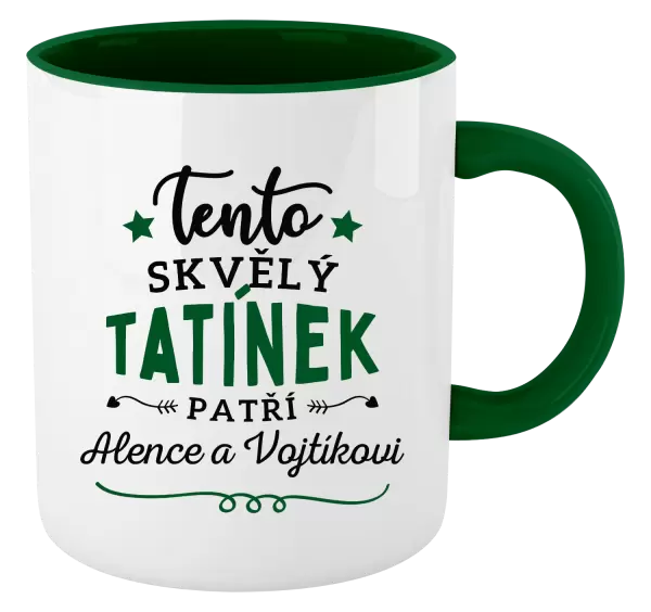 Hrnek Tento skvělý tatínek patří