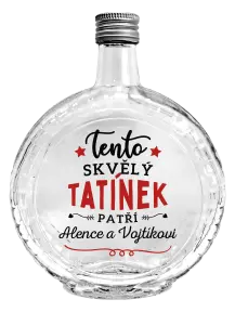 Skleněná láhev Tento skvělý tatínek patří