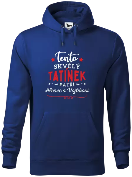 Pánská mikina Tento skvělý tatínek patří