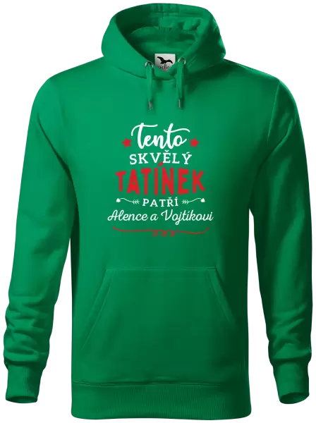 Pánská mikina Tento skvělý tatínek patří