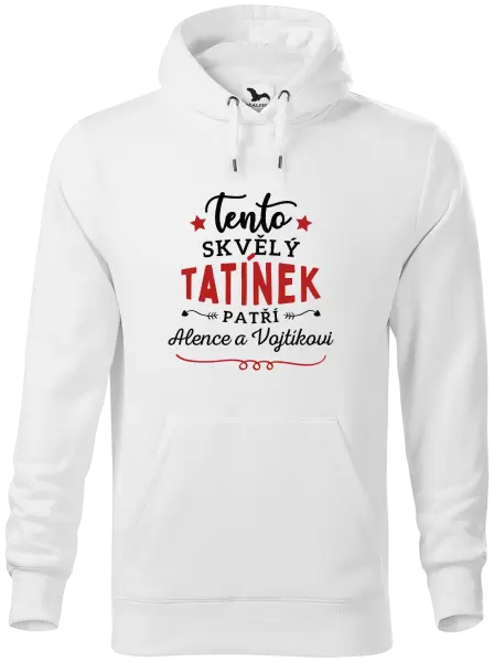 Pánská mikina Tento skvělý tatínek patří