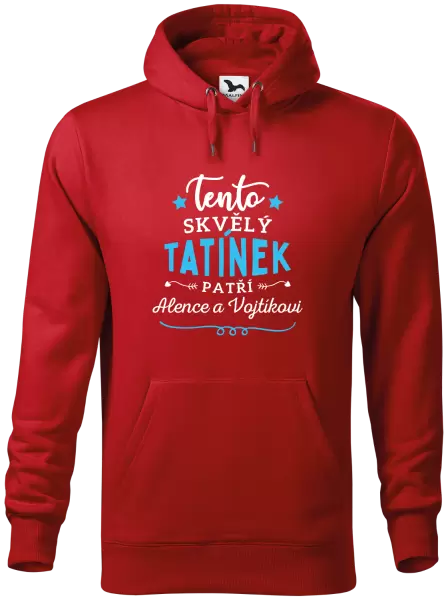 Pánská mikina Tento skvělý tatínek patří