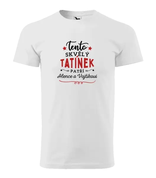 Pánské tričko Tento skvělý tatínek patří