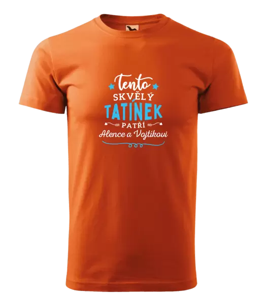 Pánské tričko Tento skvělý tatínek patří
