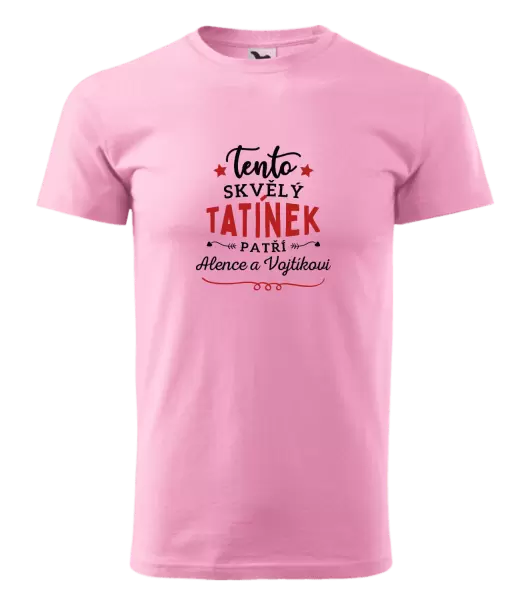 Pánské tričko Tento skvělý tatínek patří
