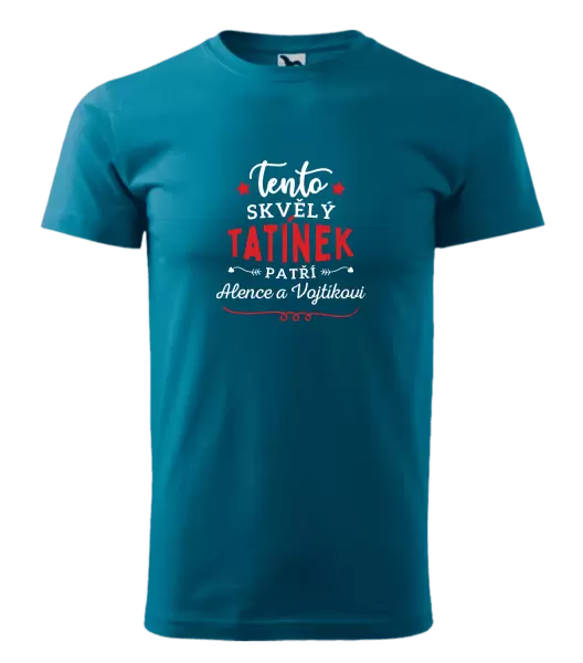 Pánské tričko Tento skvělý tatínek patří