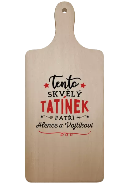 Prkénko Tento skvělý tatínek patří