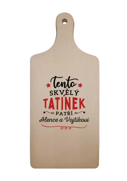 Prkénko Tento skvělý tatínek patří