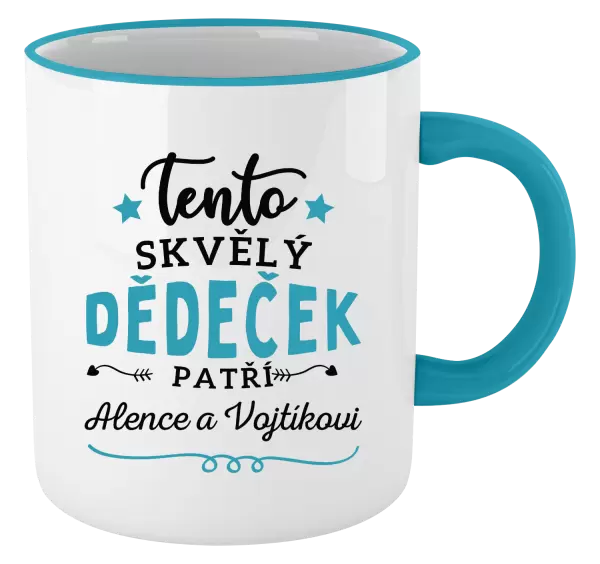Hrnek Tento skvělý dědeček patří
