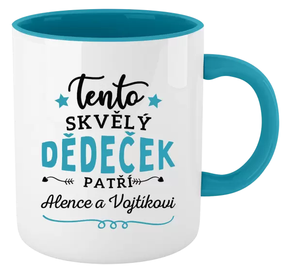 Hrnek Tento skvělý dědeček patří