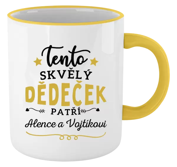 Hrnek Tento skvělý dědeček patří