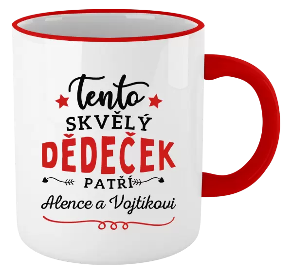 Hrnek Tento skvělý dědeček patří