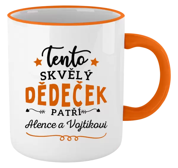 Hrnek Tento skvělý dědeček patří