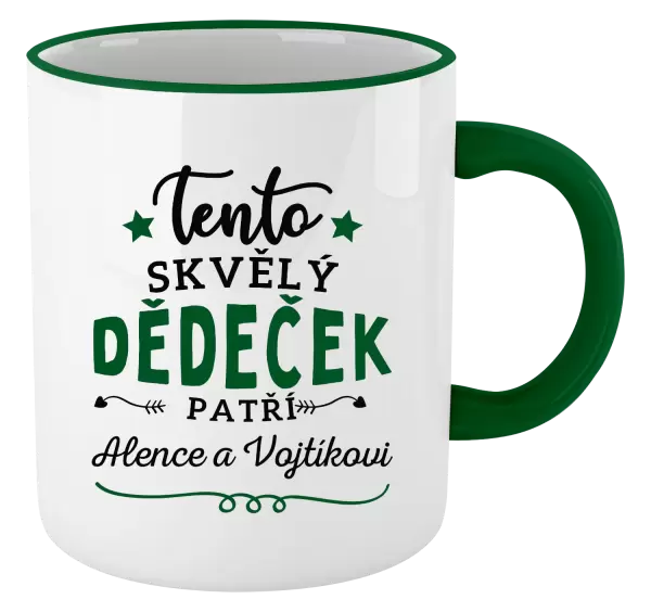 Hrnek Tento skvělý dědeček patří