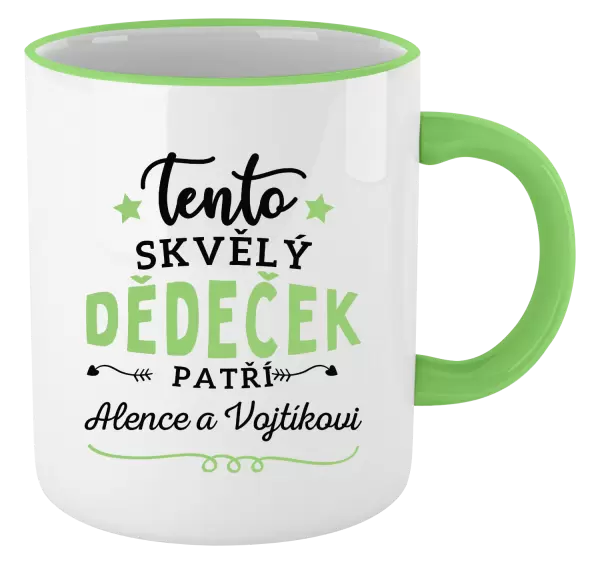 Hrnek Tento skvělý dědeček patří