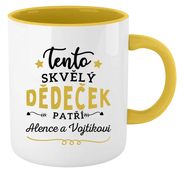 Hrnek Tento skvělý dědeček patří