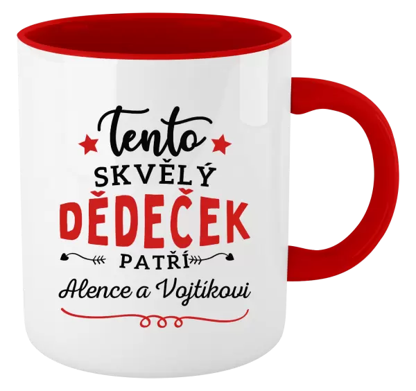 Hrnek Tento skvělý dědeček patří