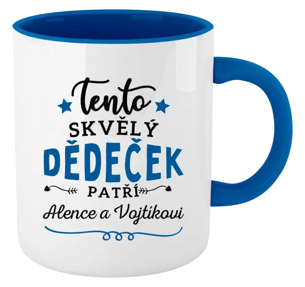 Hrnek Tento skvělý dědeček patří