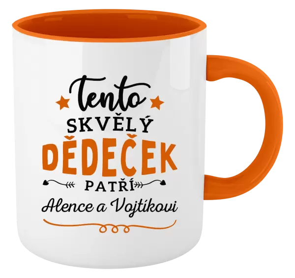 Hrnek Tento skvělý dědeček patří