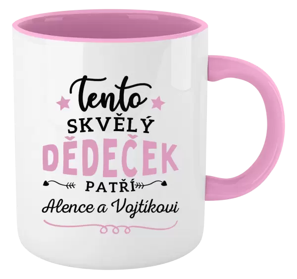 Hrnek Tento skvělý dědeček patří
