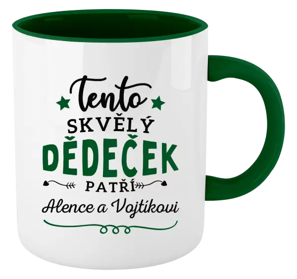 Hrnek Tento skvělý dědeček patří