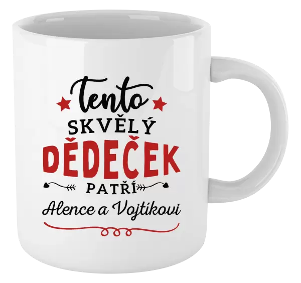 Hrnek Tento skvělý dědeček patří