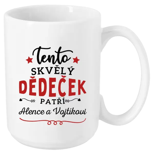 Hrnek Tento skvělý dědeček patří