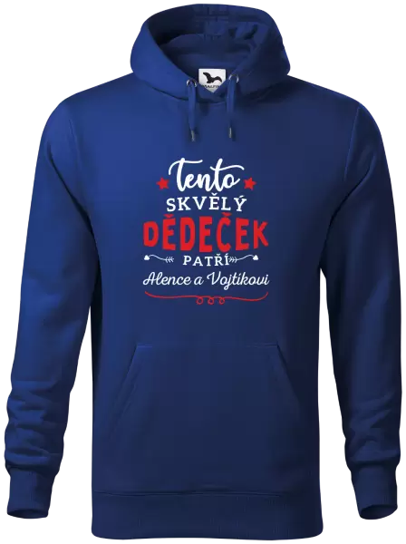 Pánská mikina Tento skvělý dědeček patří