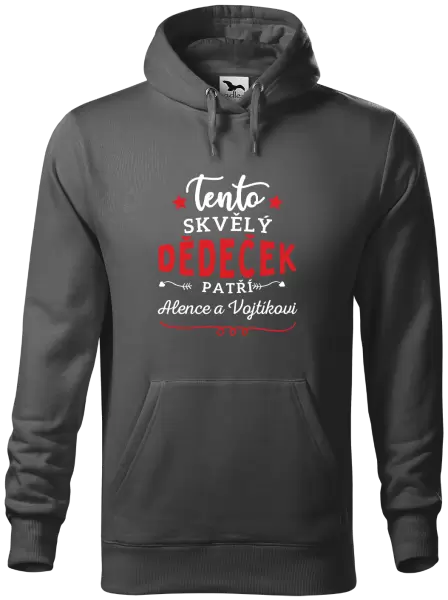Pánská mikina Tento skvělý dědeček patří