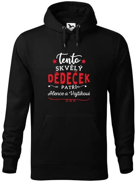 Pánská mikina Tento skvělý dědeček patří