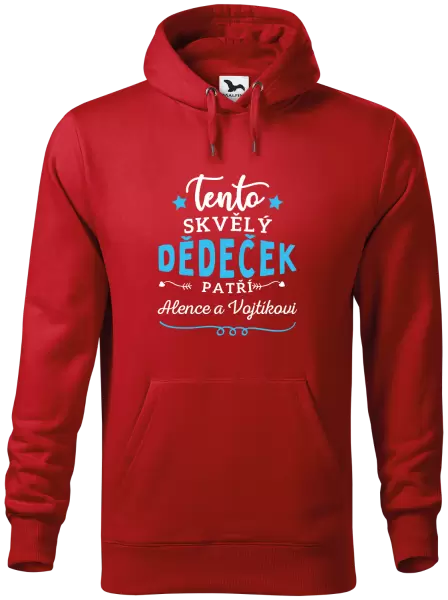 Pánská mikina Tento skvělý dědeček patří