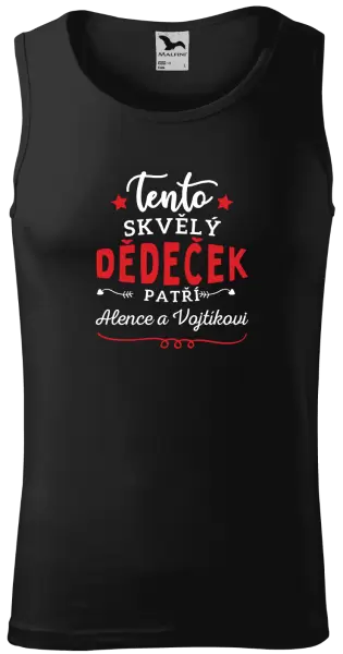 Pánské tílko Tento skvělý dědeček patří