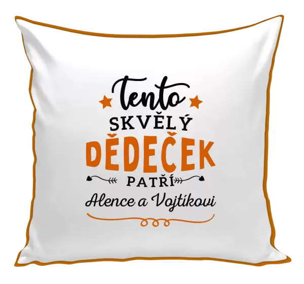 Polštář Tento skvělý dědeček patří