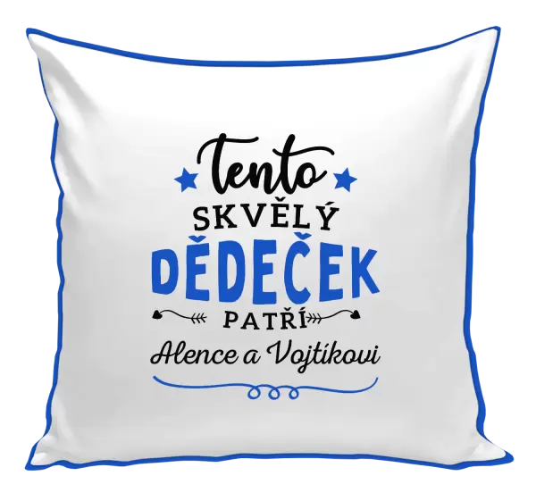 Polštář Tento skvělý dědeček patří