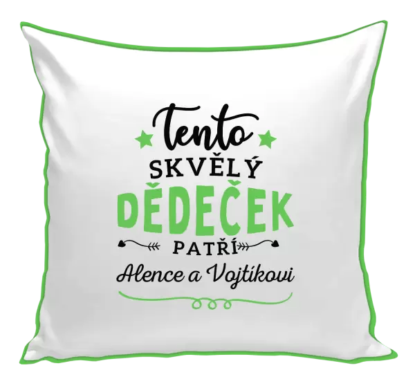 Polštář Tento skvělý dědeček patří