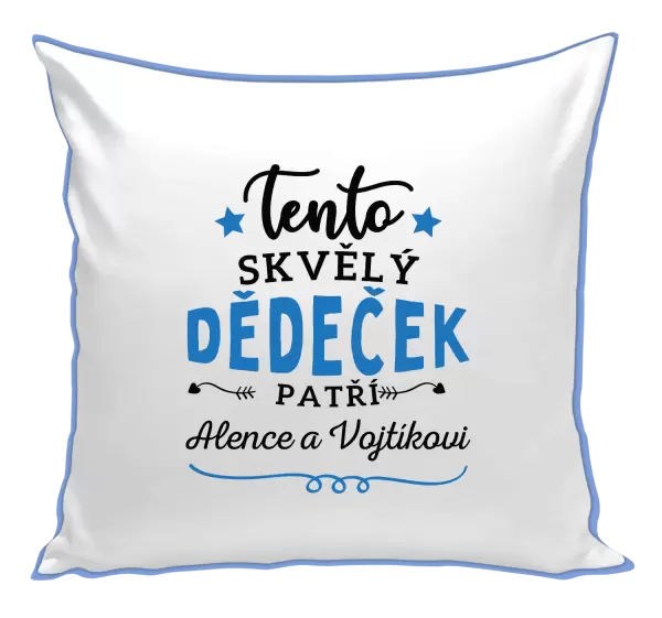 Polštář Tento skvělý dědeček patří