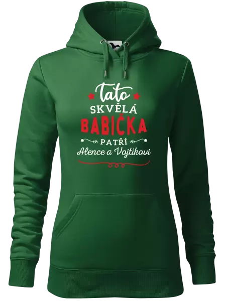 Dámská mikina Tato skvělá babička patří