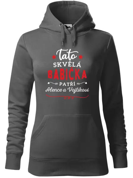 Dámská mikina Tato skvělá babička patří